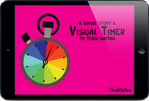 Visual Timer And Social Story About Waiting