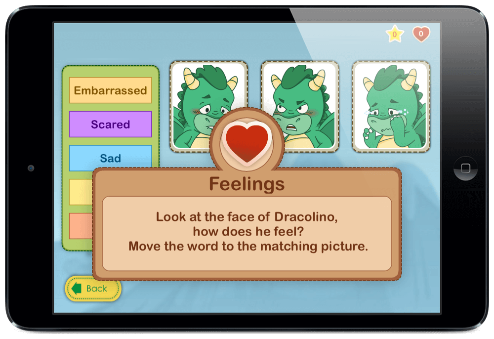 Dracolino Feelings and Emotions Game