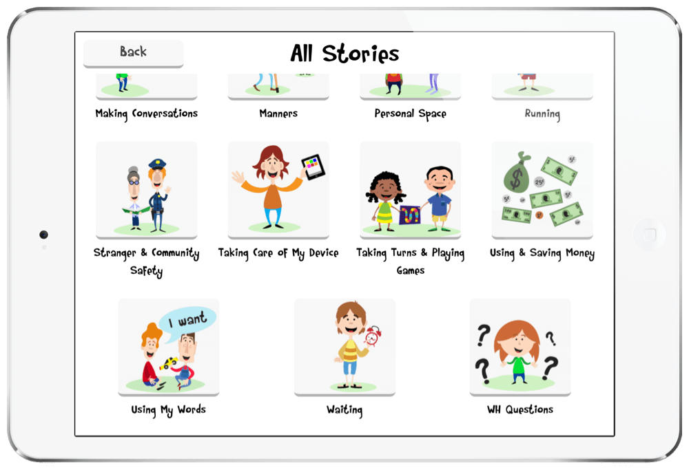 Social Story Creator & Library